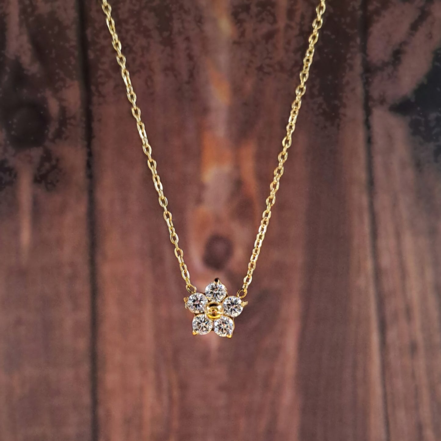 Daisy Spark Diamond Necklace