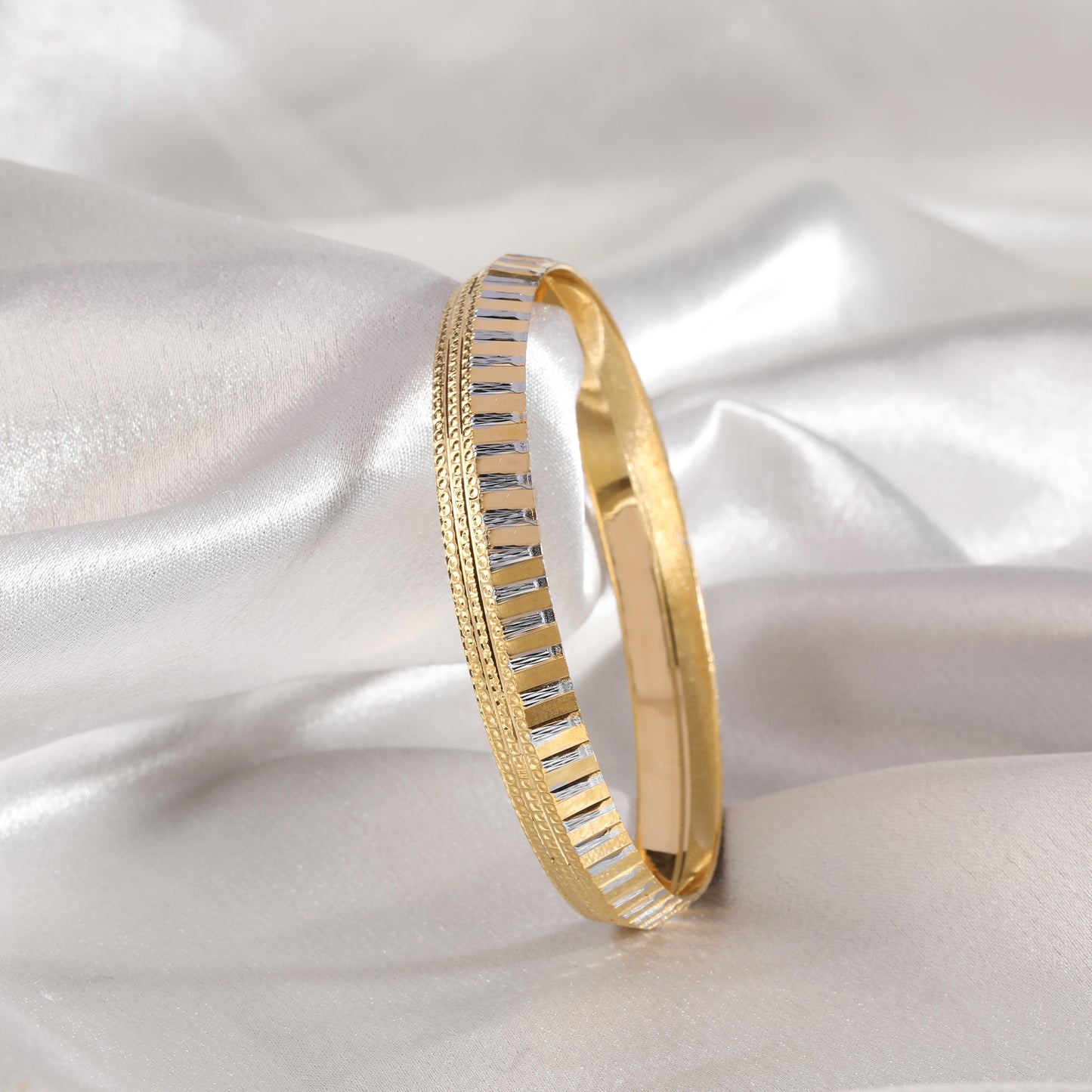 Stripe Men's Kada (Sardar Style)