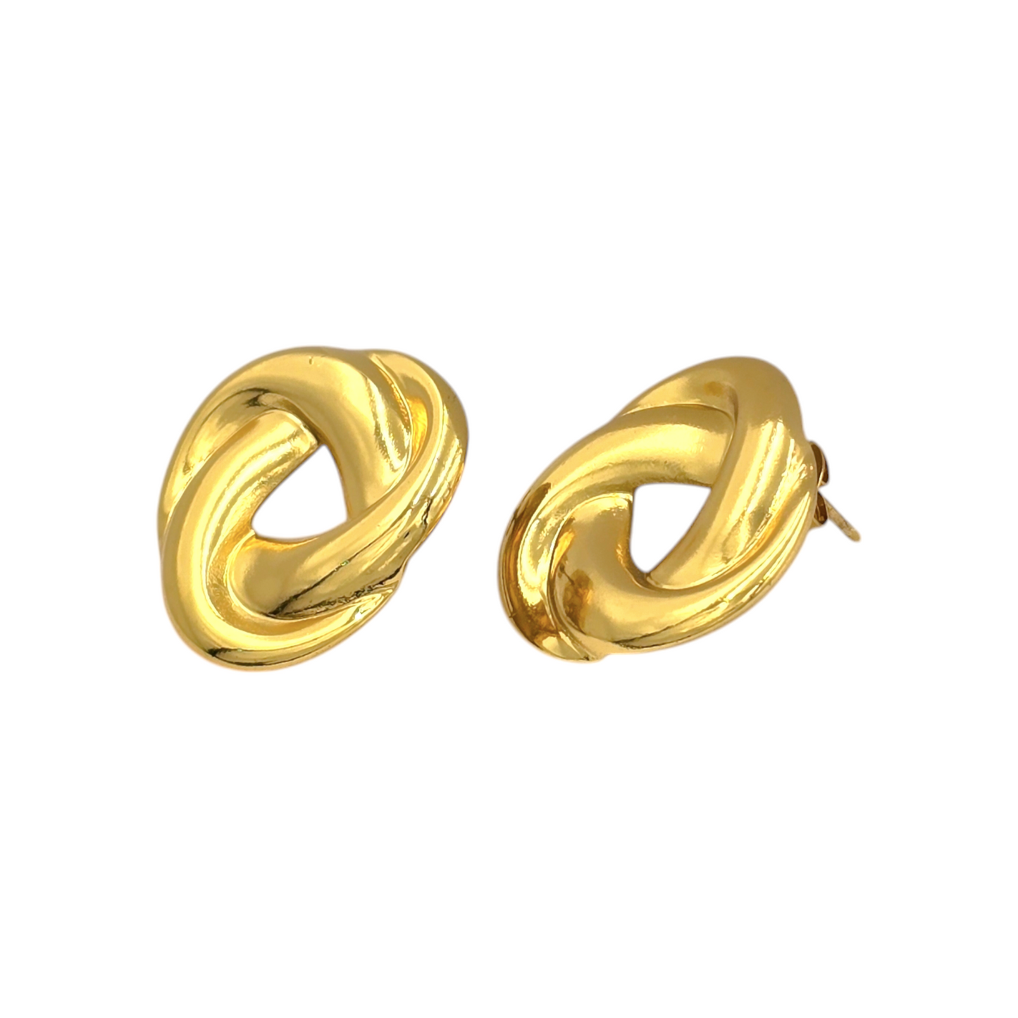 Evolve Earrings Gold Plated, Waterproof and Anti-Tarnish
