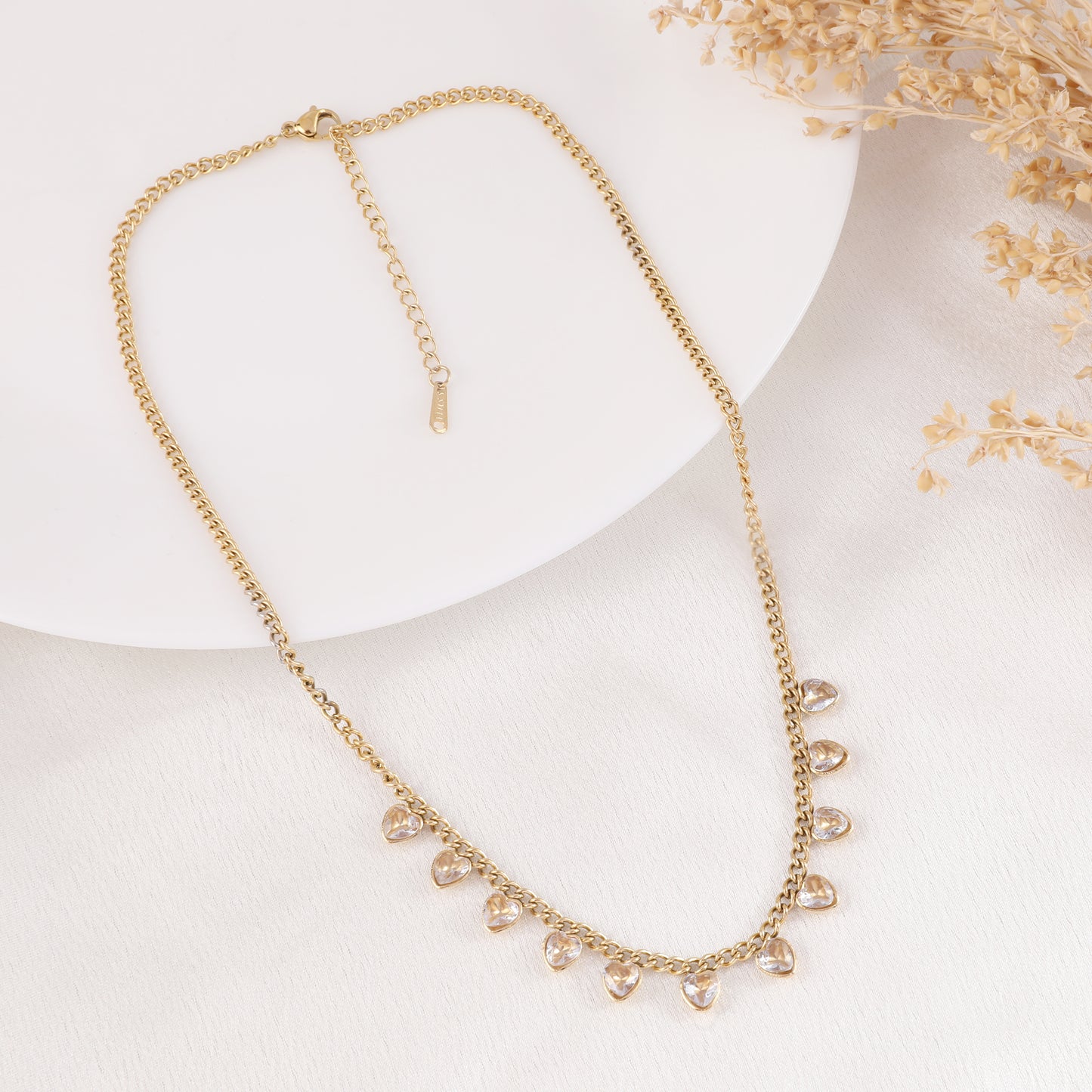 Golden Cascade Necklace