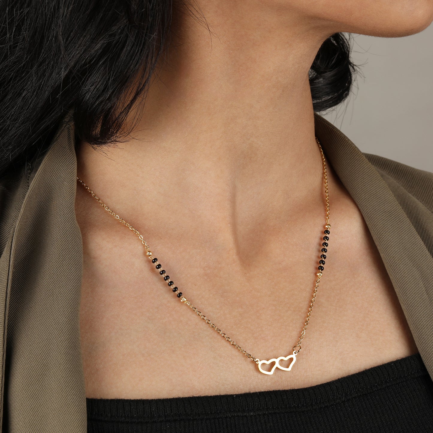 Duo Heart Mangalsutra