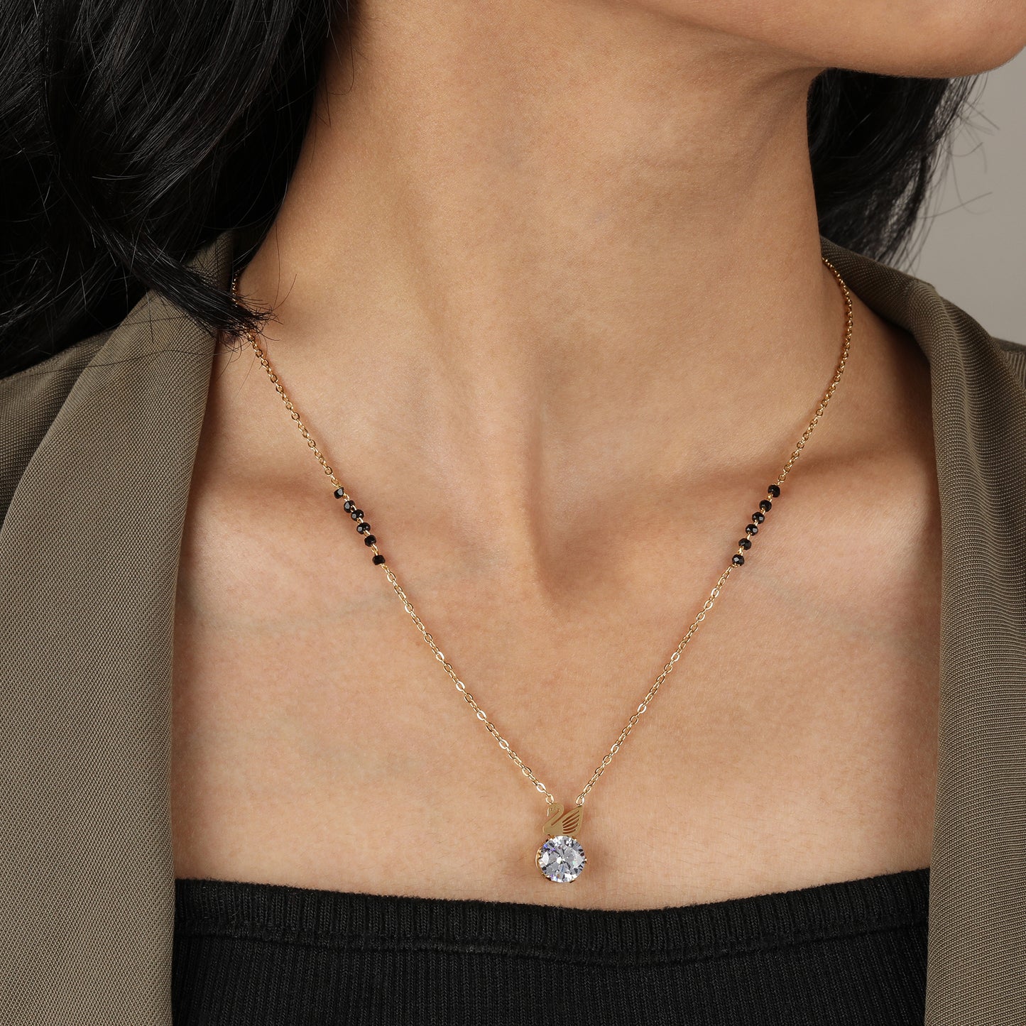 Cygnet Diamond Mangalsutra