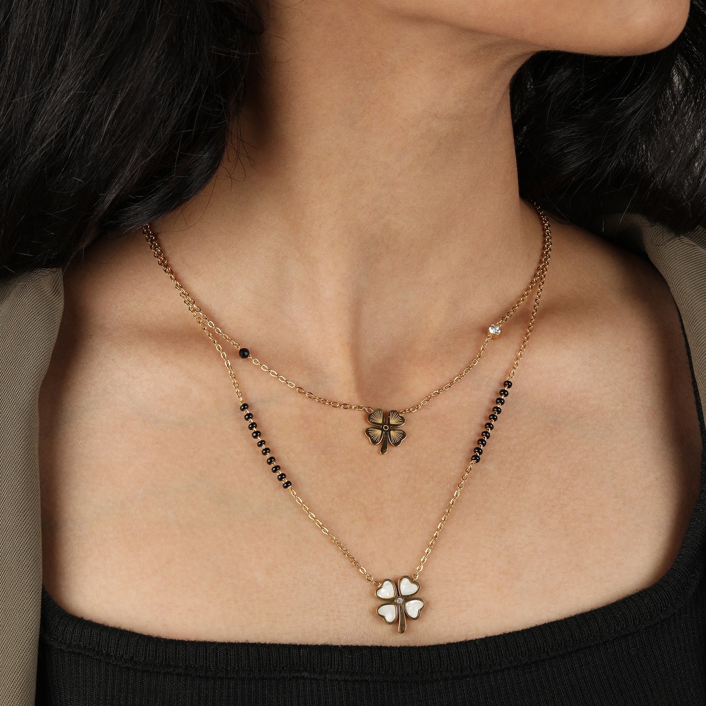 Floral Twin Mangalsutra