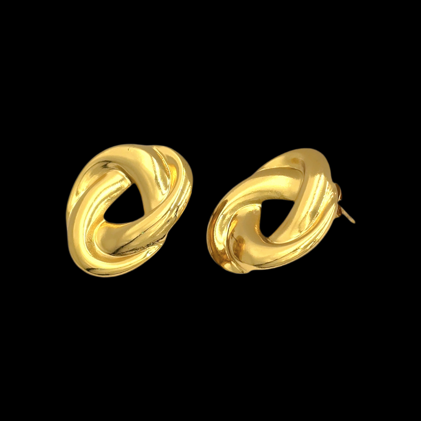 Evolve Earrings Gold Plated, Waterproof and Anti-Tarnish