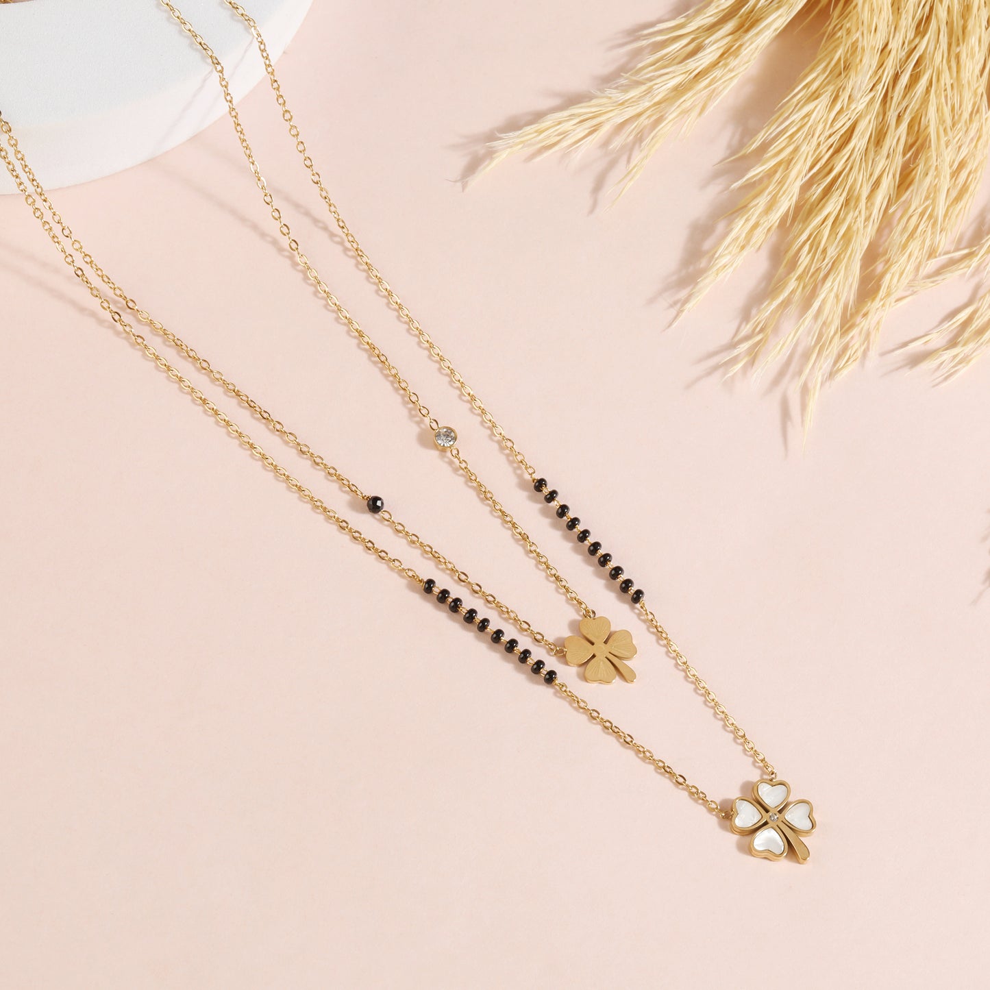 Floral Twin Mangalsutra