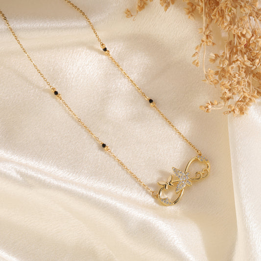 Infinity Butterfly Mangalsutra
