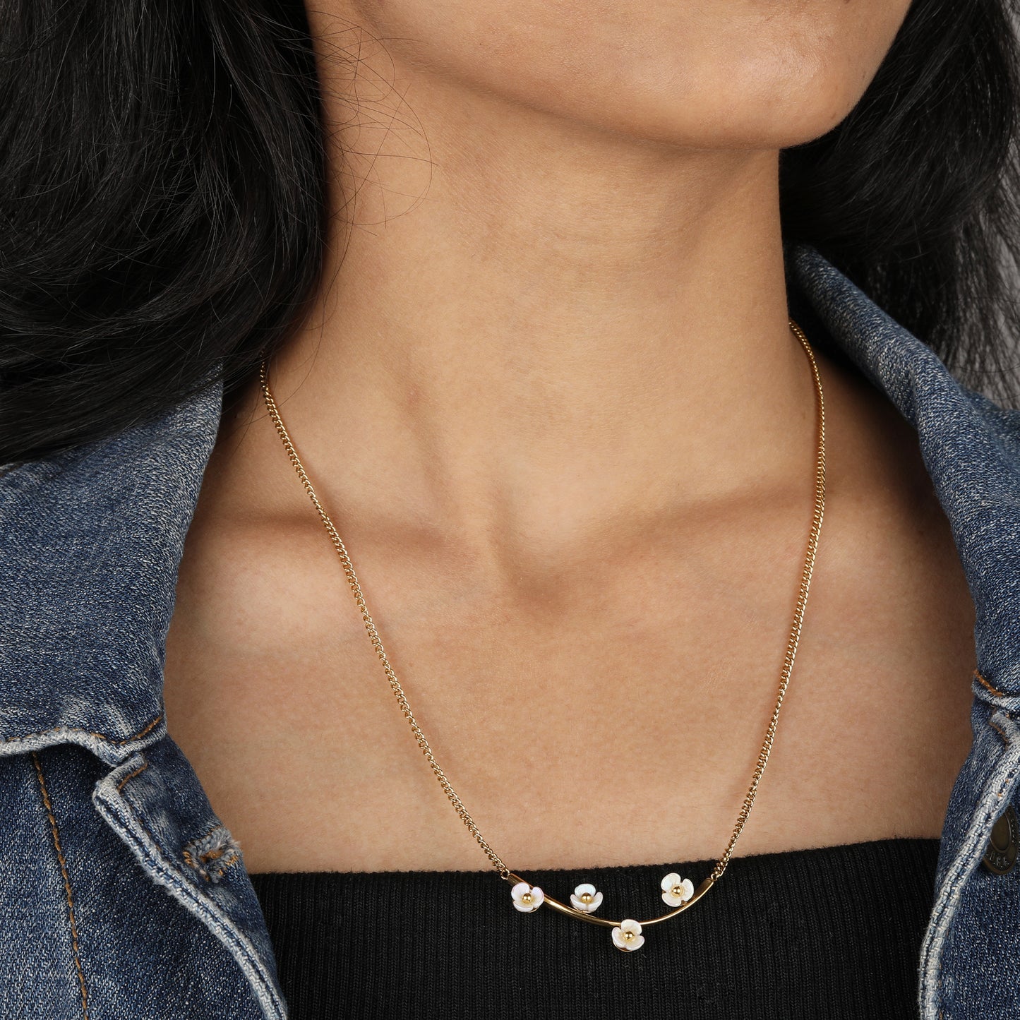 Cherry Twig Necklace
