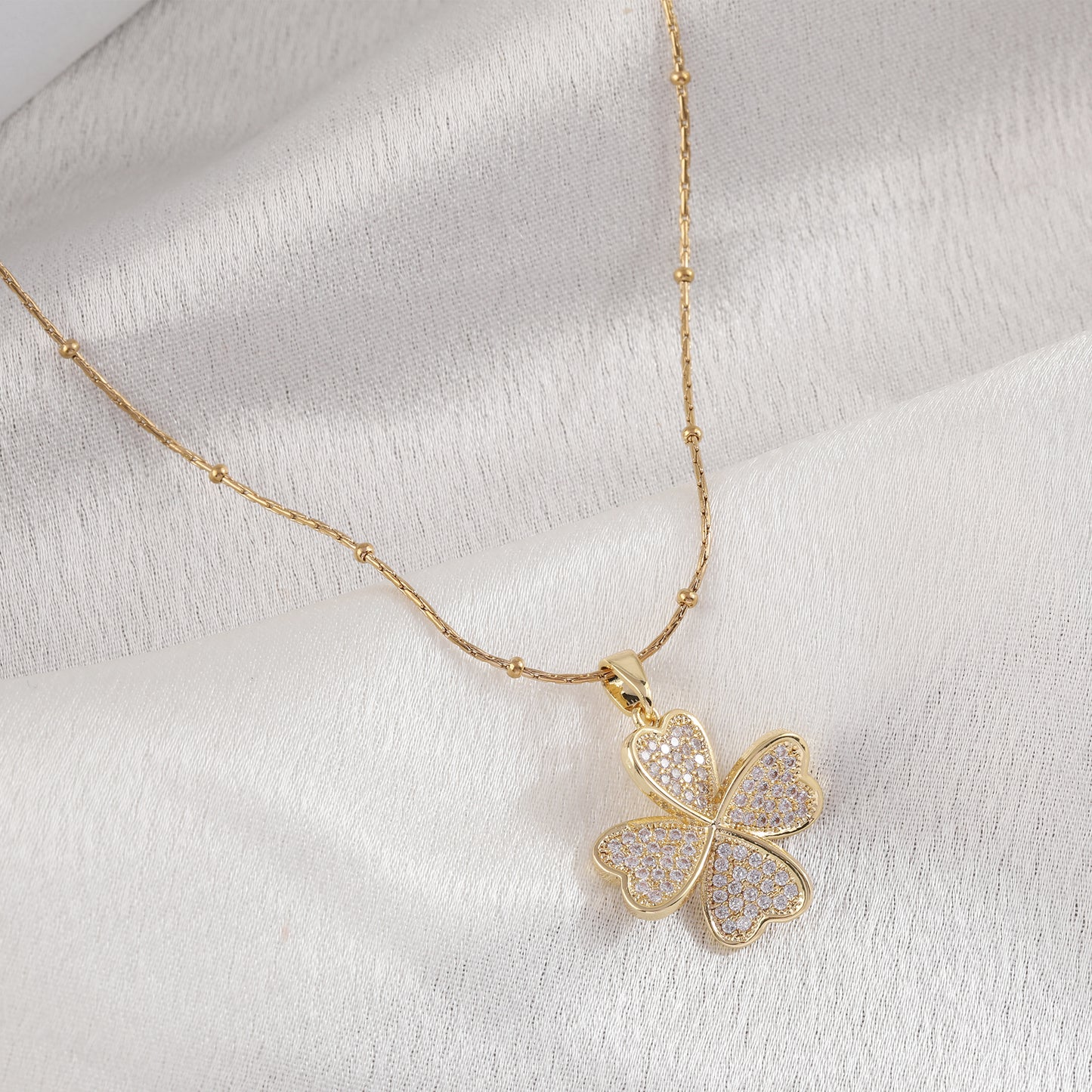 Iced Flower Necklace