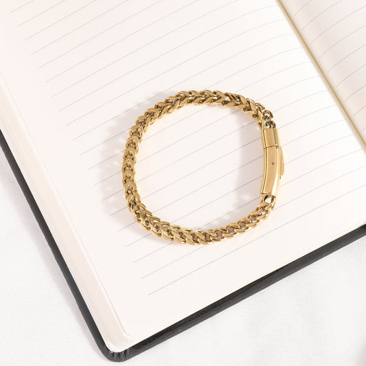 Bold Core Gold Men's Bracelet