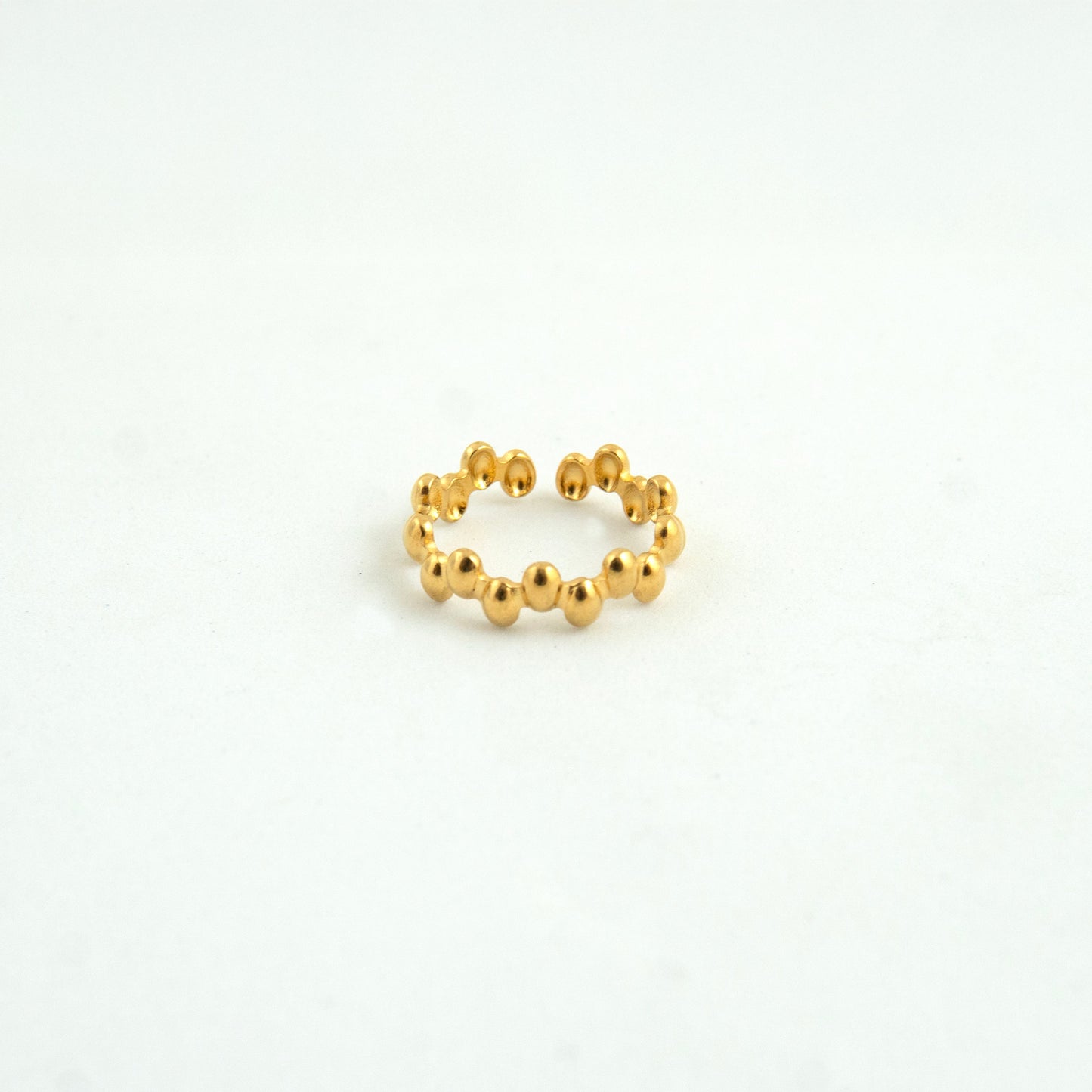 Crib Luxe Adjustable Ring Gold Plated