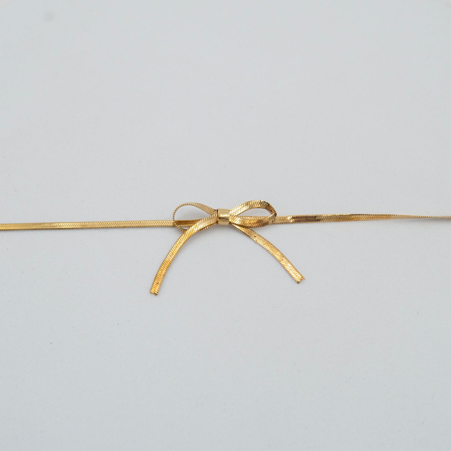 Bow Snake Bracelet Gold Plated, Anti-Tarnish and Waterproof