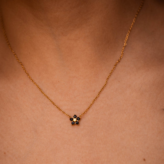 Noir Spark Diamond Necklace