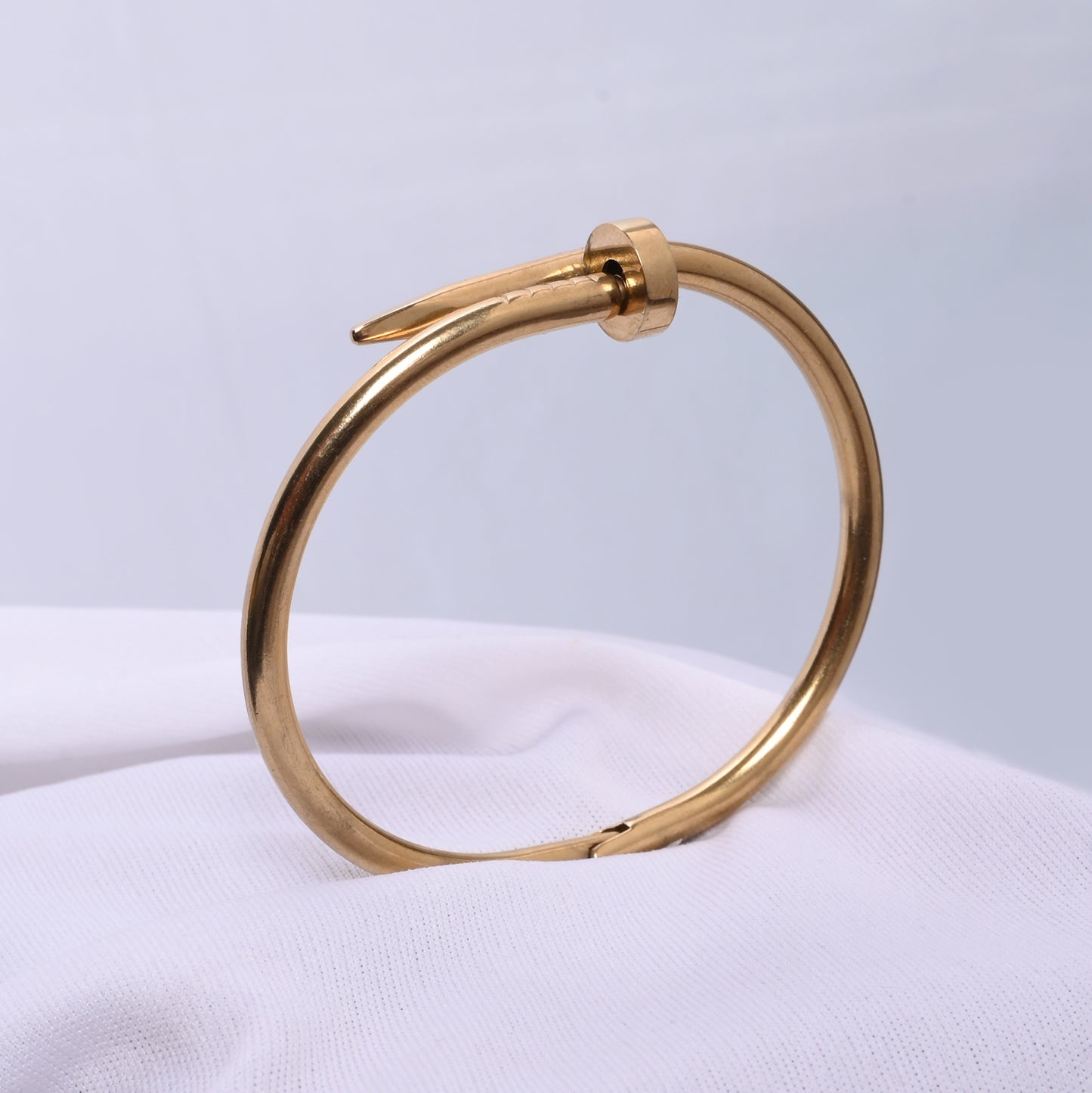 Cartier Inspired Unisex Nail Kada (Size 18 • 2.6 • 6cm inner diameter)