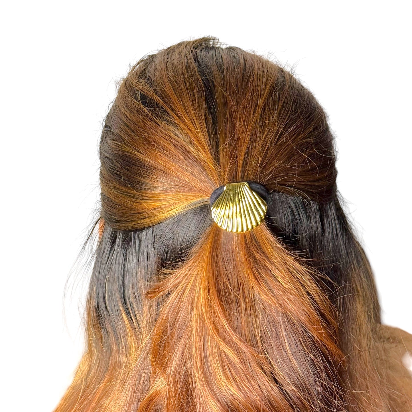 Shell Hair Tie 18K Gold Plated HT3