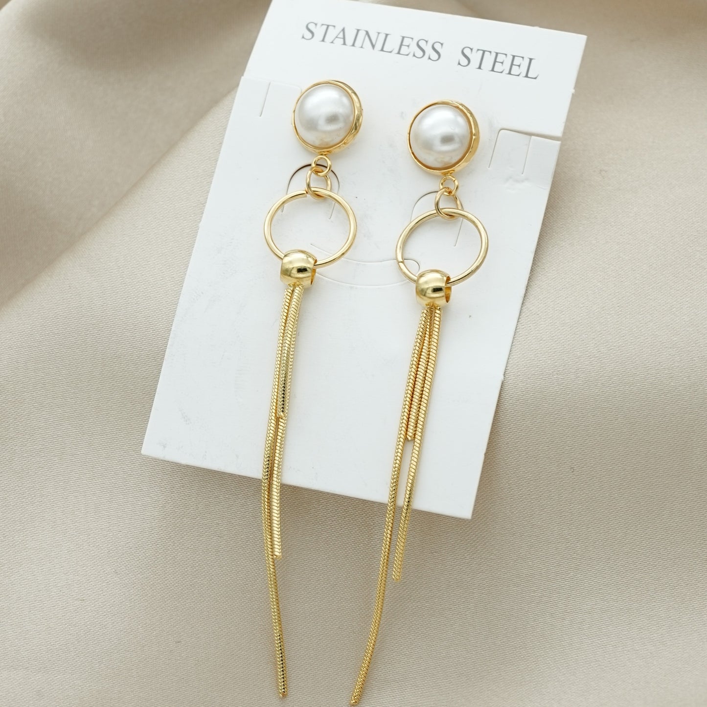 Lustrous Orbit Earrings