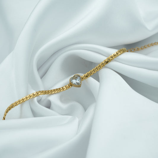 Golden Glow Diamond Bracelet