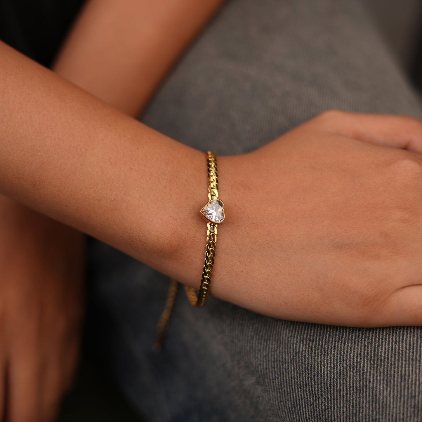 Golden Glow Diamond Bracelet