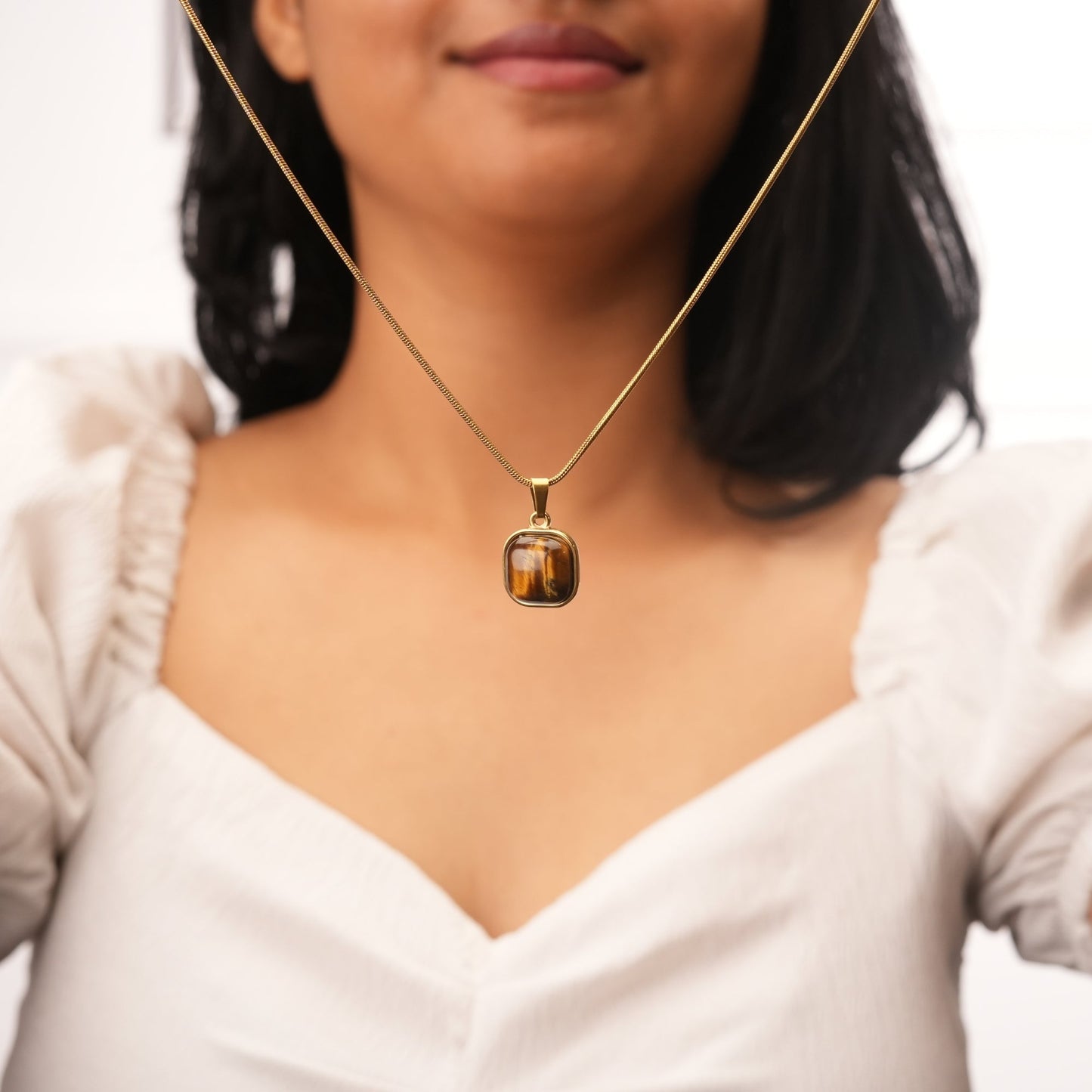 Glowing Gemstone Necklace