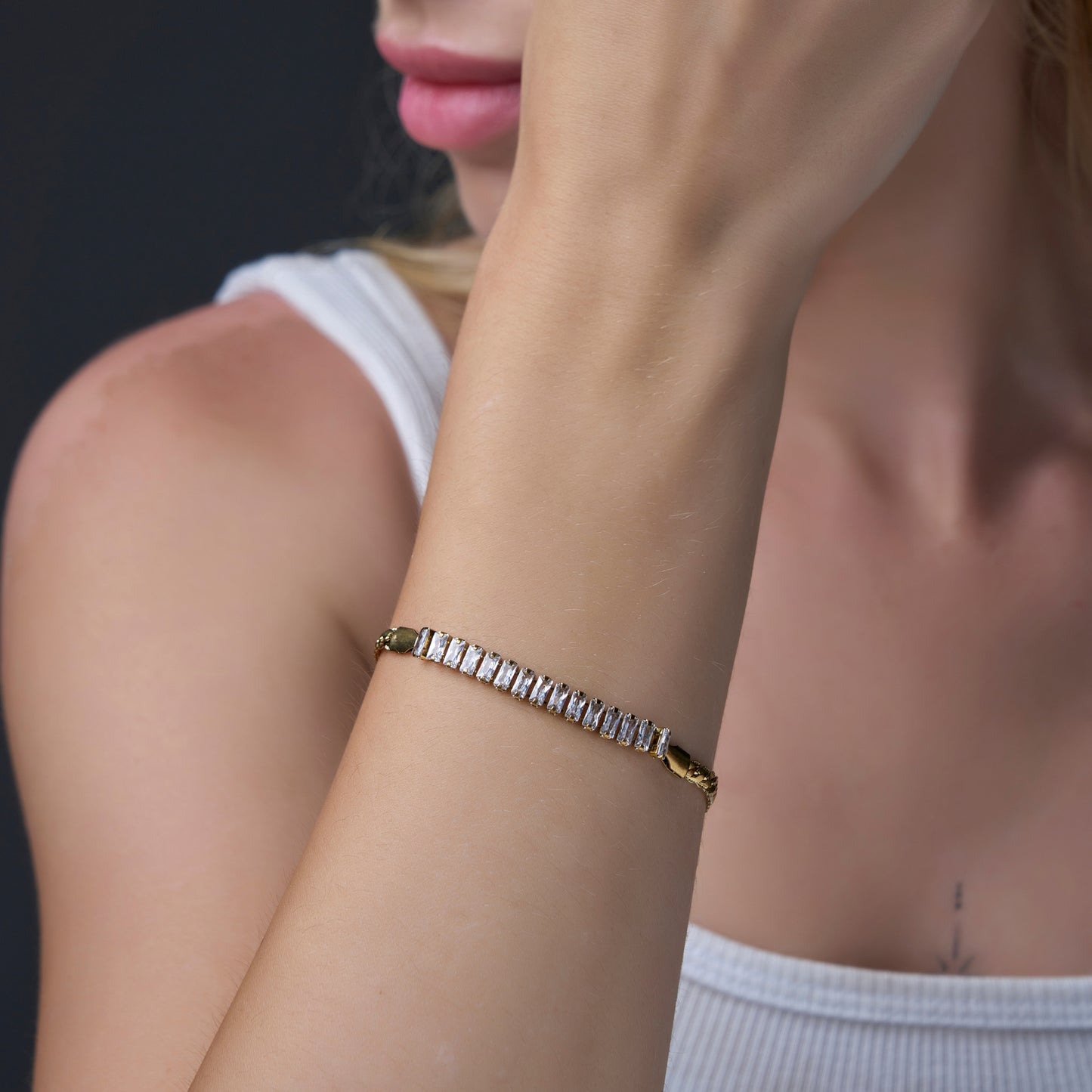 Twist of Gold Bracelet