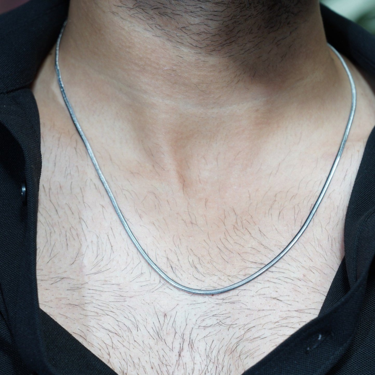Men's Silver Snake Chain
