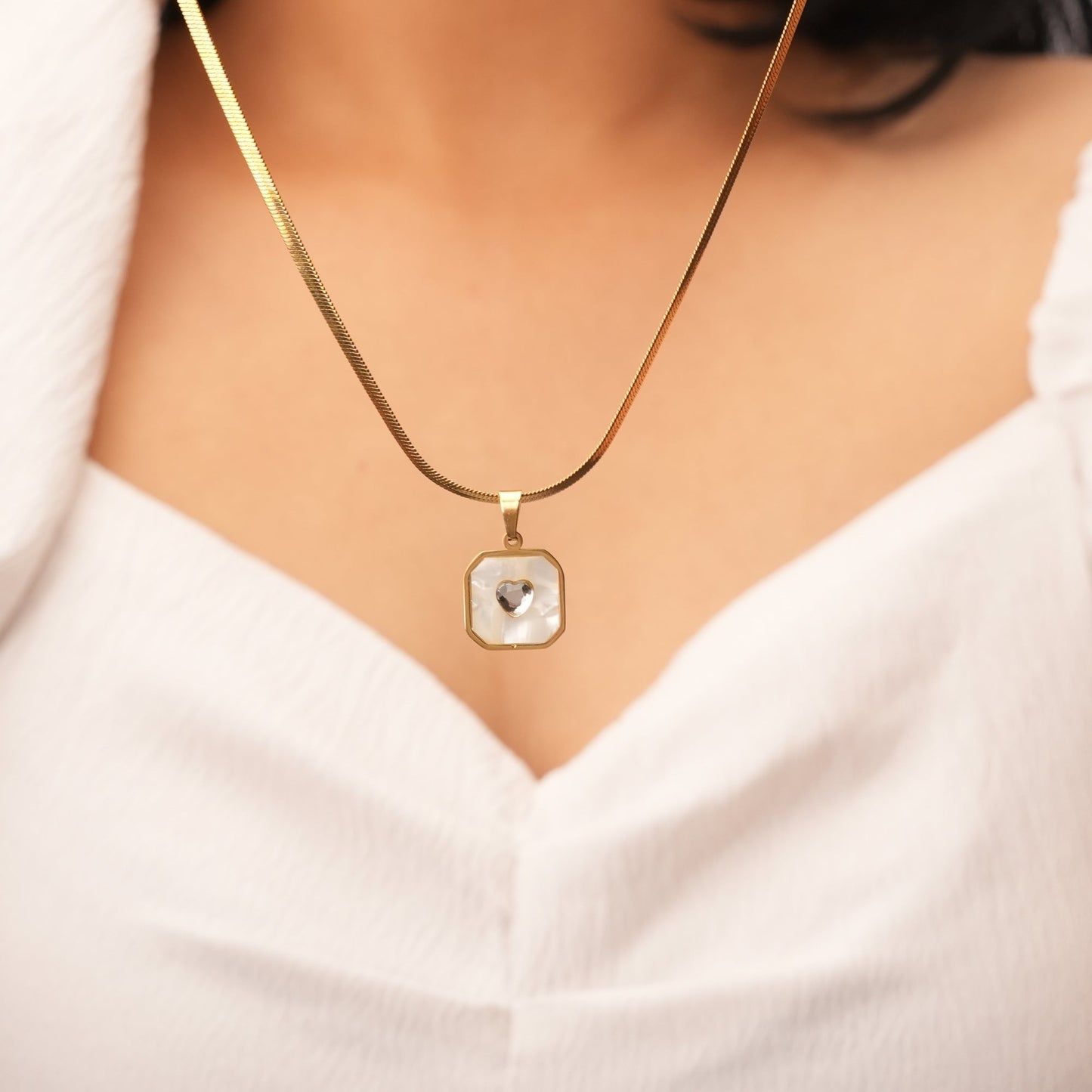 Classic Diamond Shine Necklace