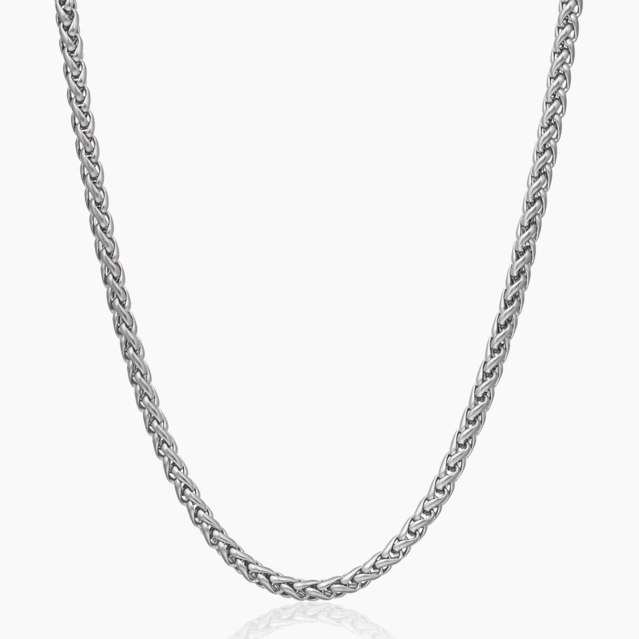 Men’s Silver Wheat Chain
