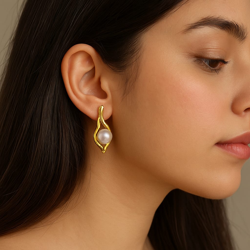Serena Pearl Earrings