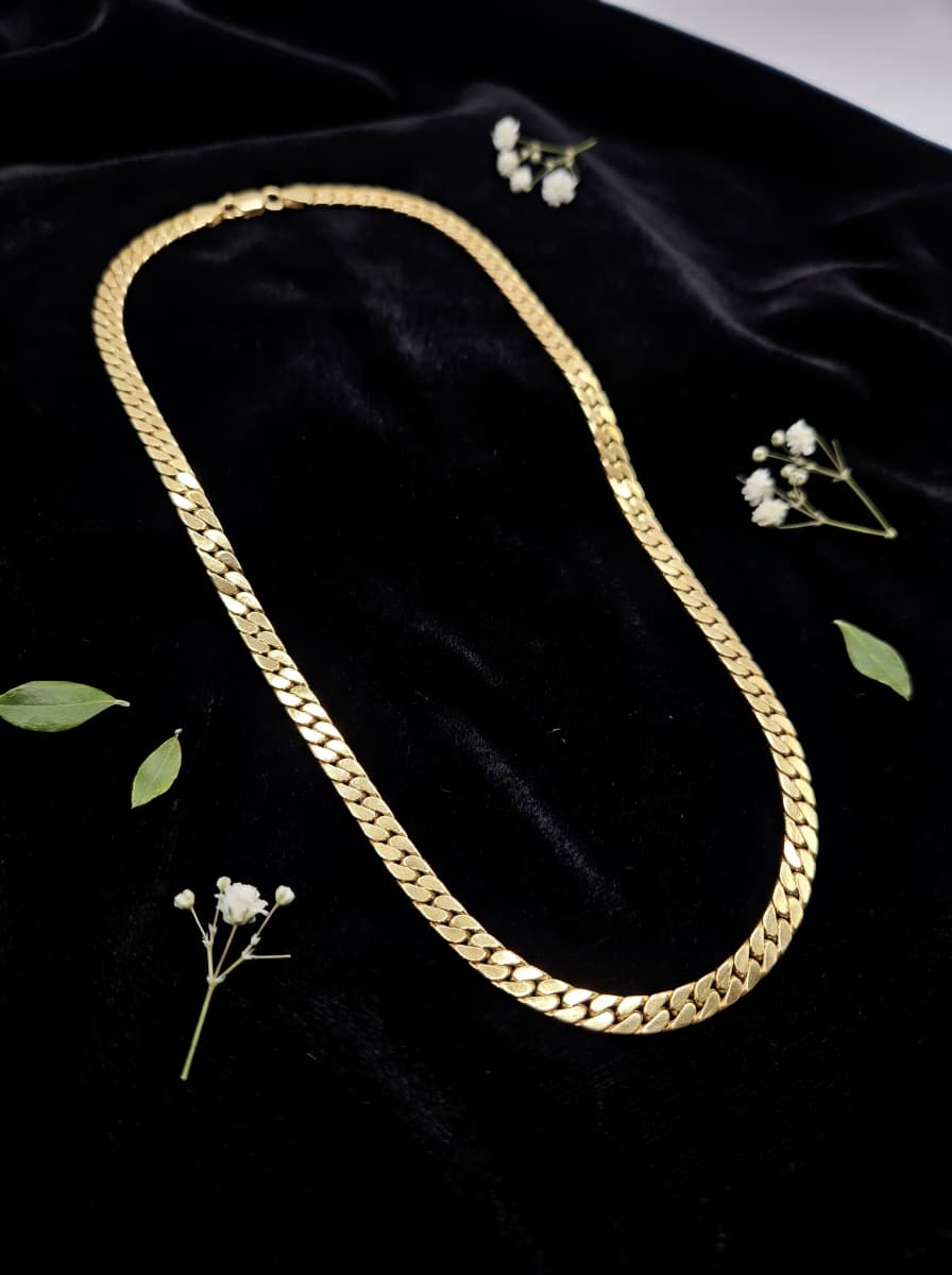 Men’s Gold Cuban Chain - 50 cm