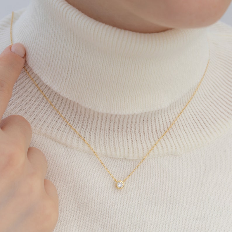 Aurora Diamond Necklace