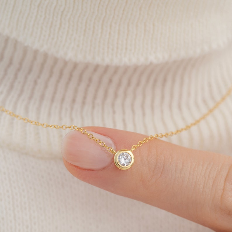 Aurora Diamond Necklace