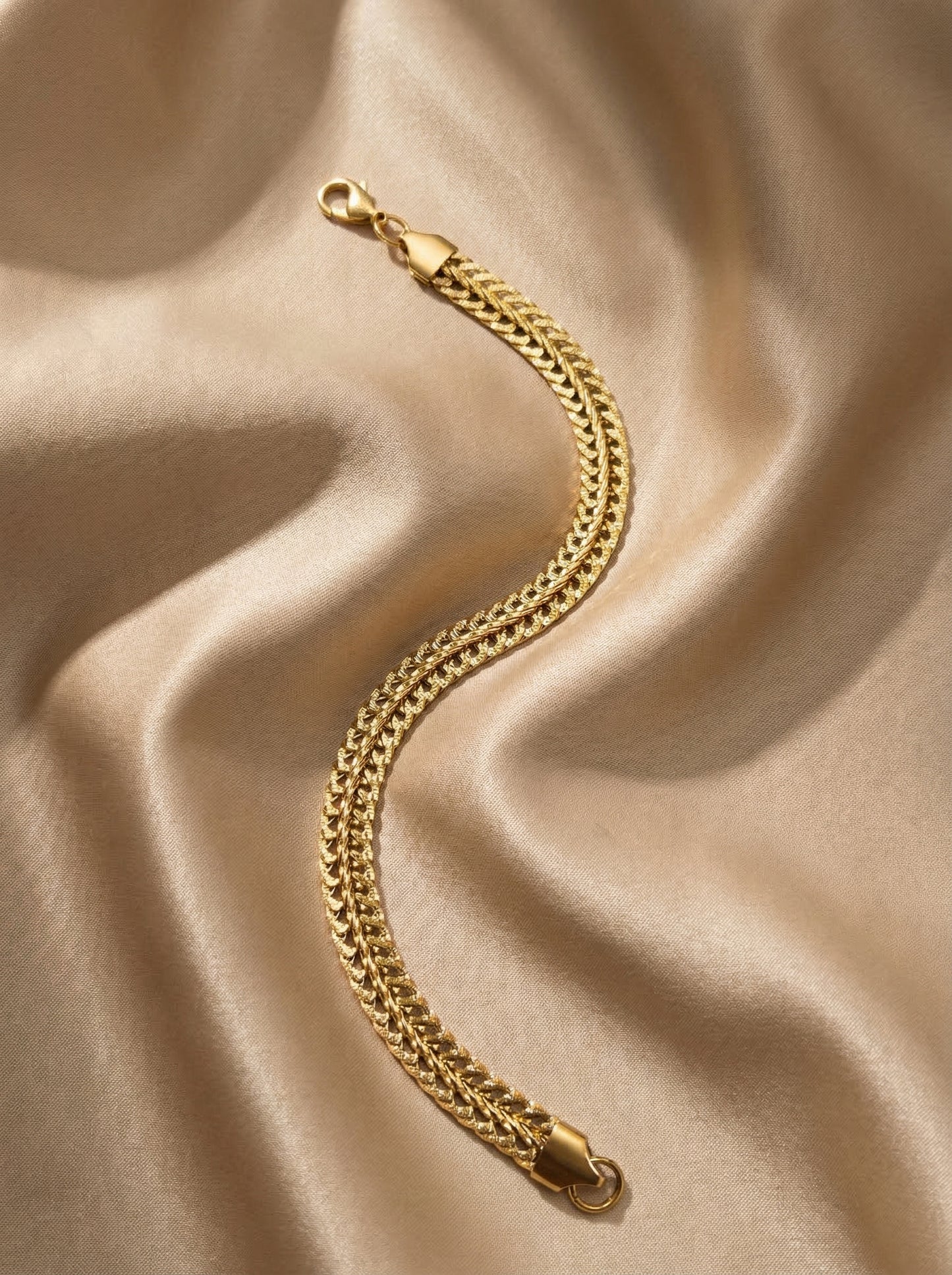 Royal Weave Gold Bracelet