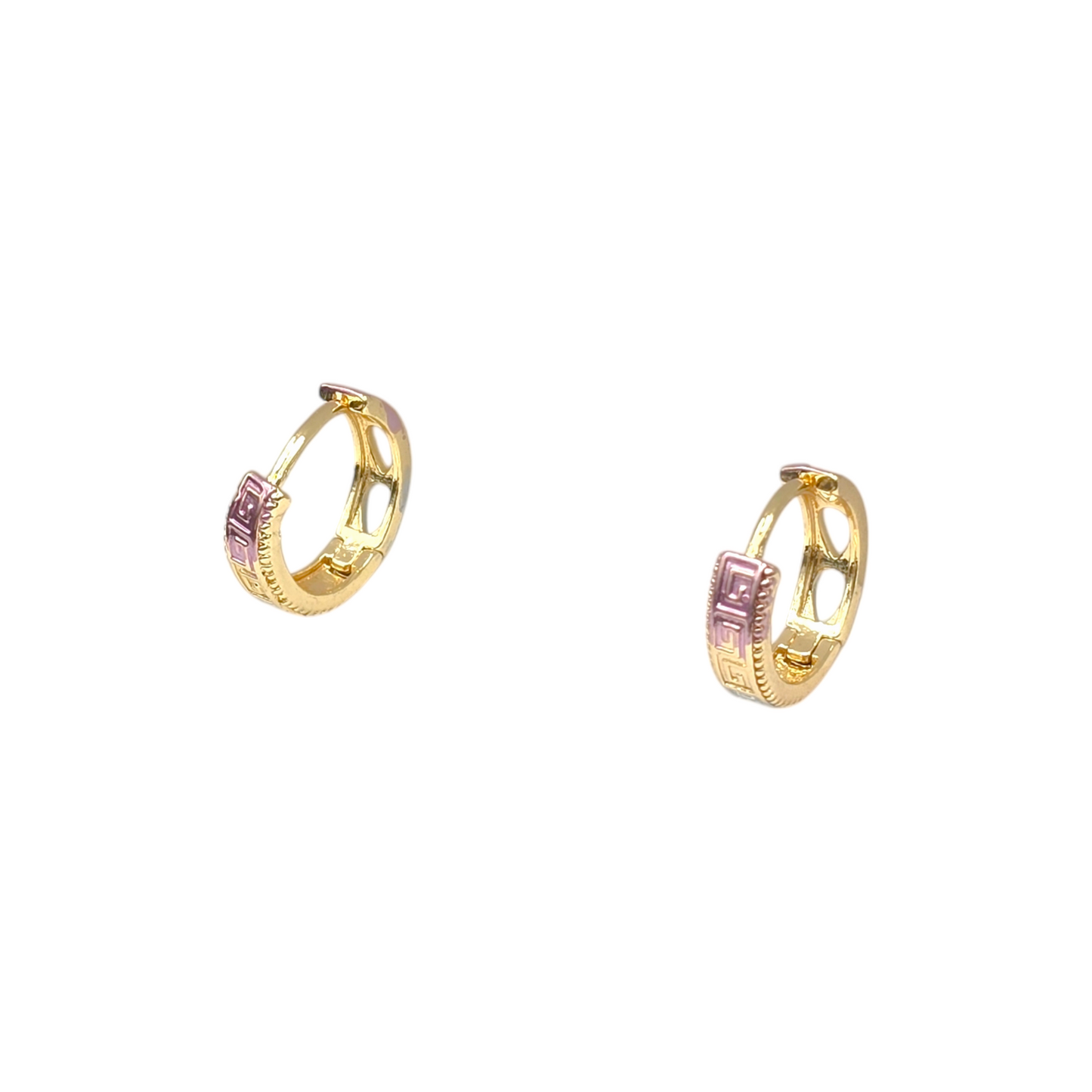 Tricolor Givency Hoops Earrings 18K Gold Plated, Waterproof and Anti-Tarnish