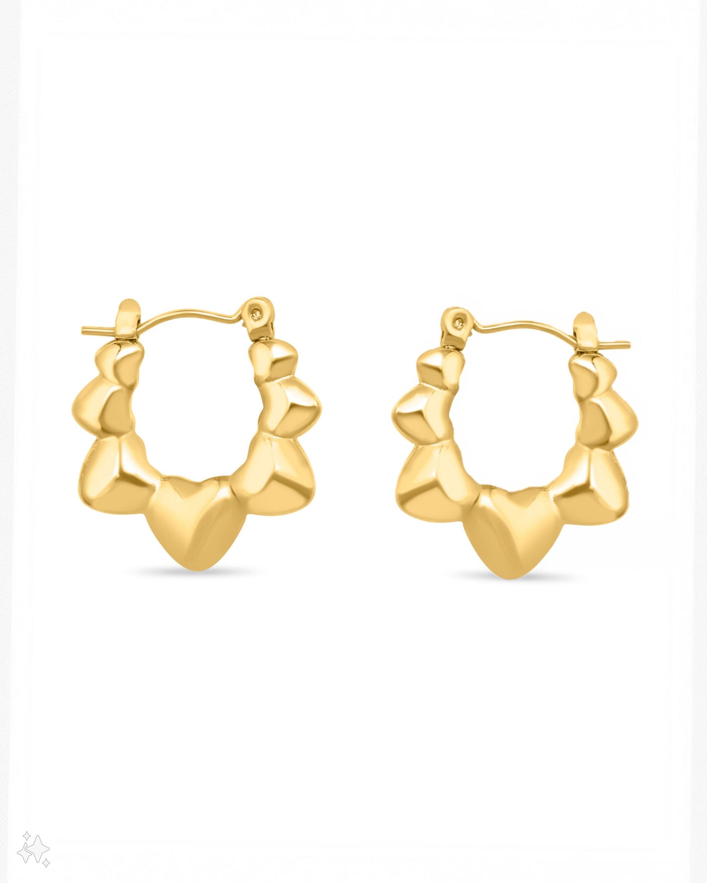 Cosmic Lunar Earrings Gold Plated, Waterproof and Anti-Tarnish