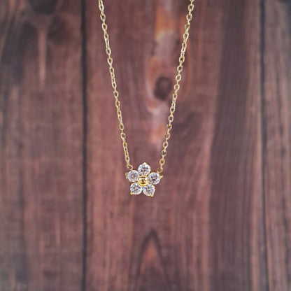 Daisy Spark Diamond Necklace
