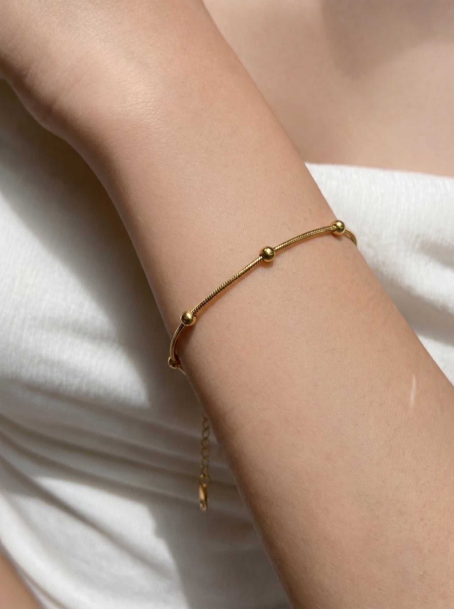 Golden Orbit Bracelet