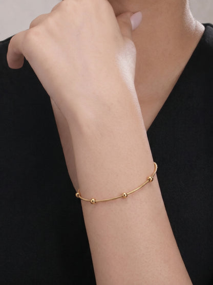 Golden Orbit Bracelet