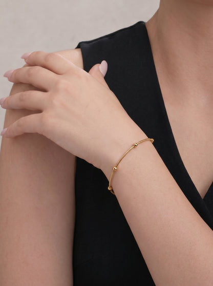 Golden Orbit Bracelet