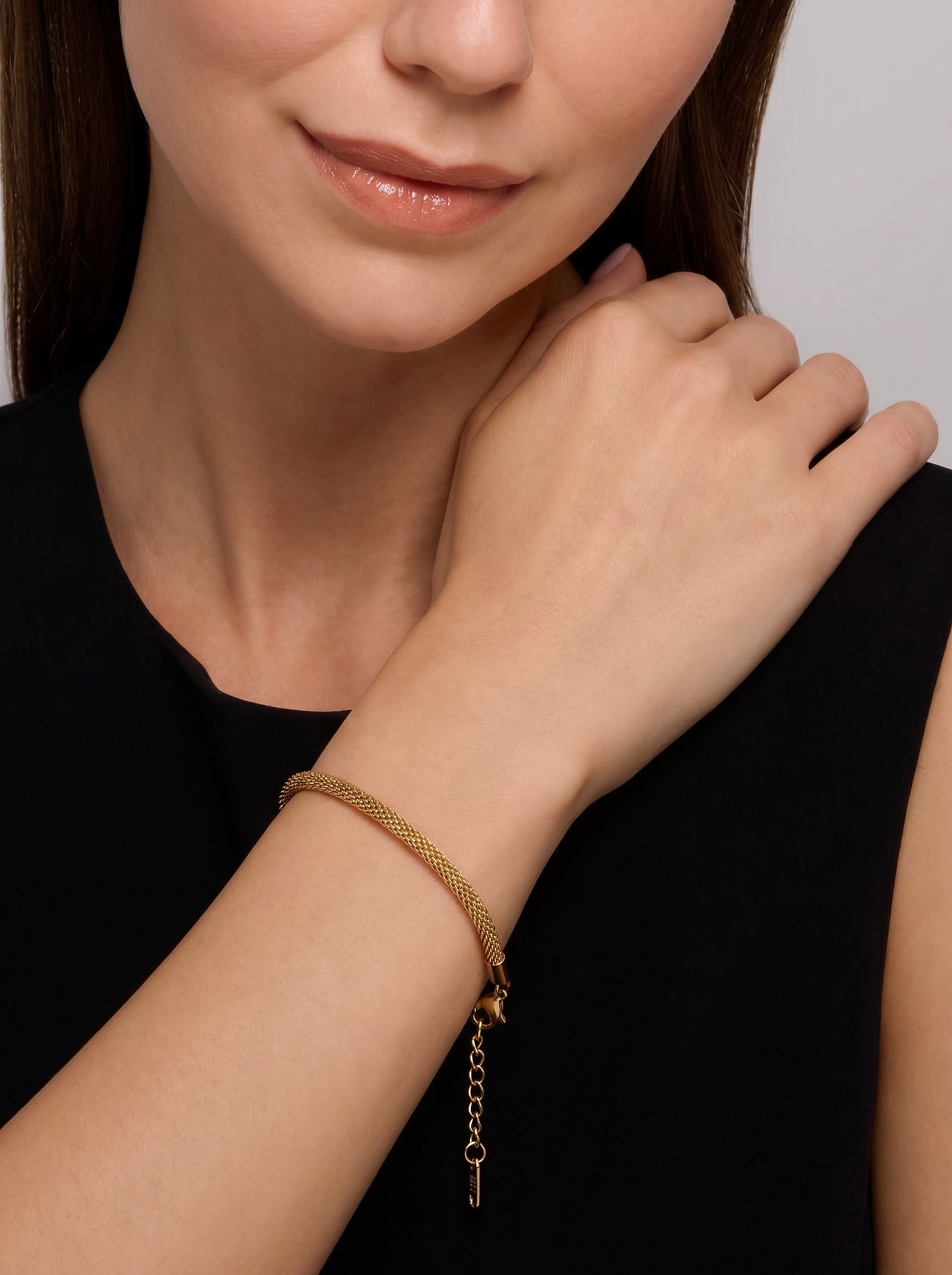 Golden Meshline Bracelet