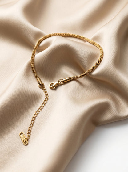 Golden Meshline Bracelet