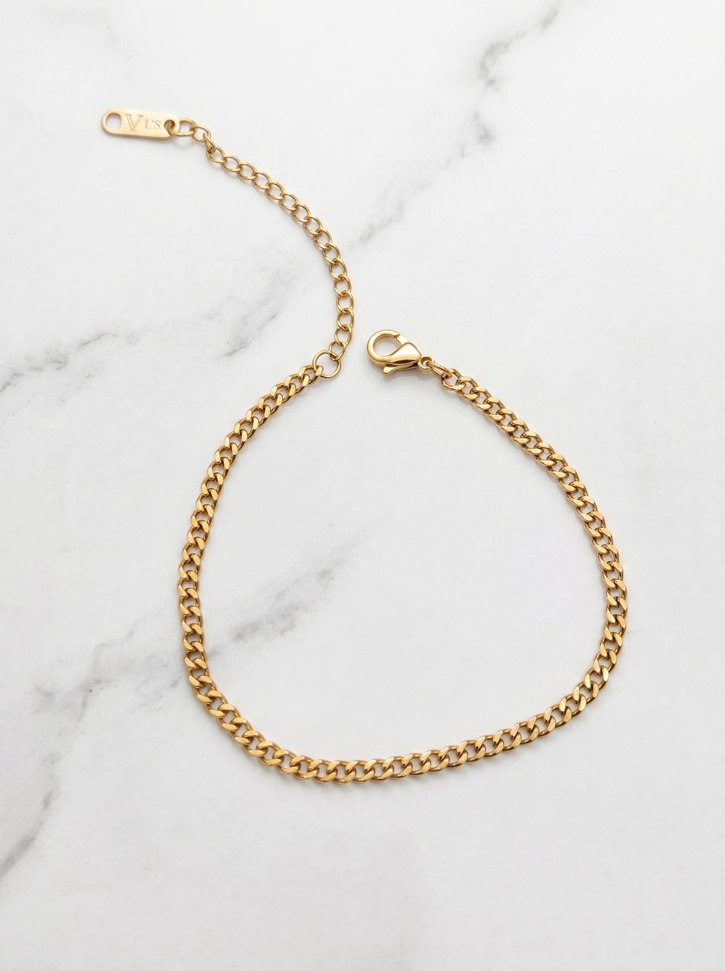 Golden Linkline Bracelet