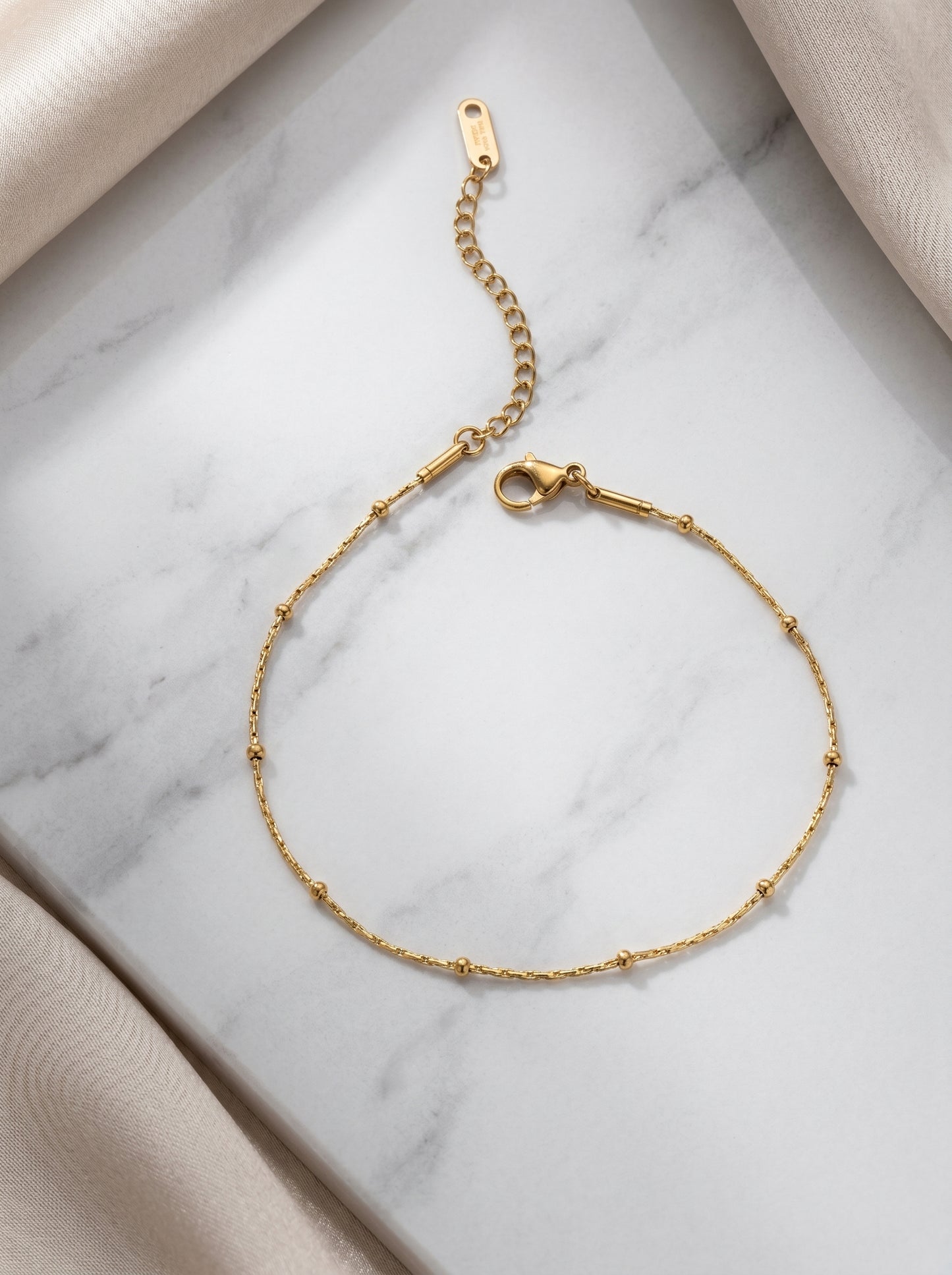 Golden Dotline Bracelet