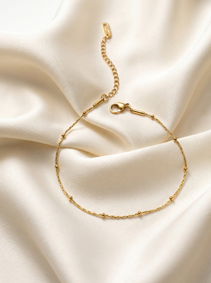 Golden Dotline Bracelet