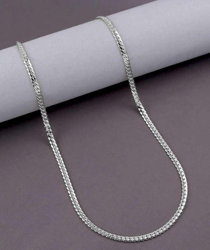 Silver Cuban Link Chain