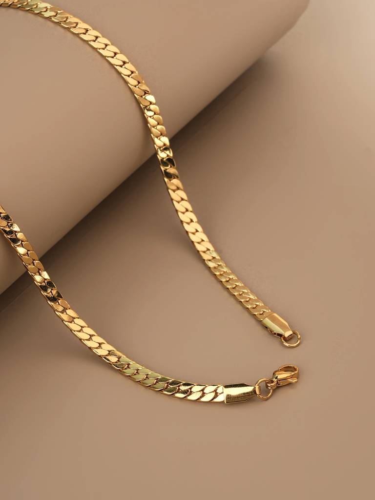 Men’s Gold Cuban Chain - 50 cm