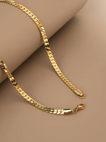 Men’s Gold Cuban Chain - 50 cm