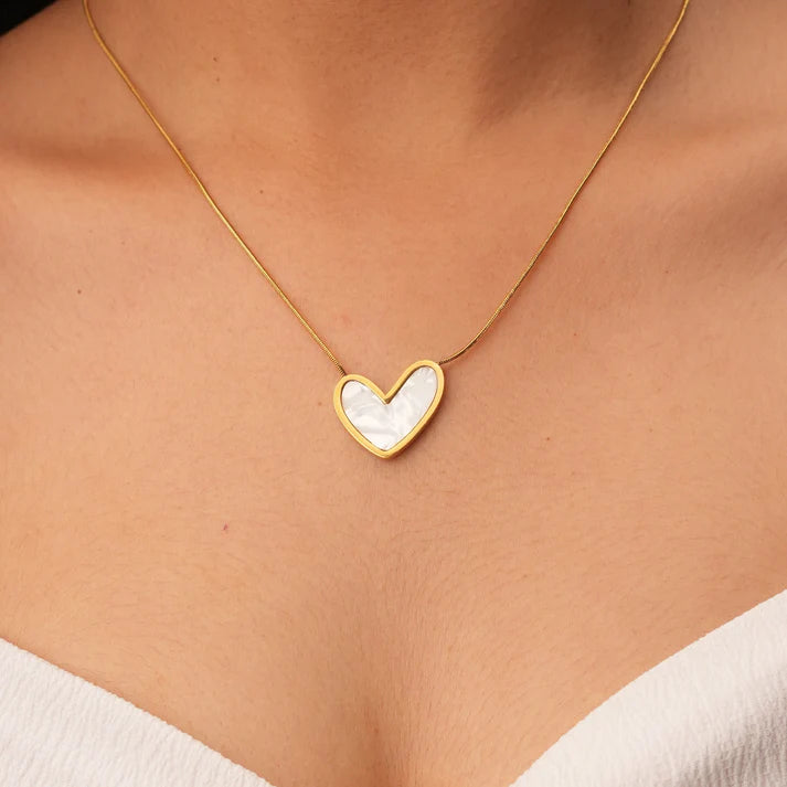 Infinity Love Necklace + Sweetheart Charm Bracelet + Pearl Breeze Kada Adjustable Size 18k Gold Plated