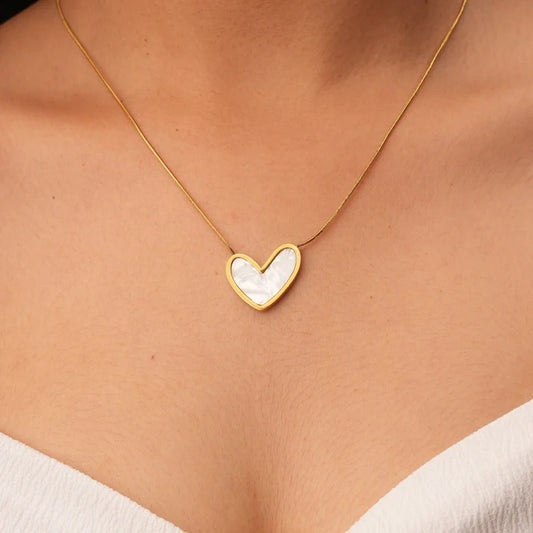 Infinity Love Necklace + Sweetheart Charm Bracelet + Pearl Breeze Kada Adjustable Size 18k Gold Plated