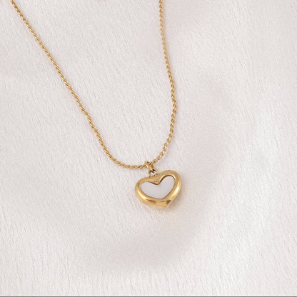Little Love Reversible Necklace + Sweetheart Charm Bracelet + Classic V Diamond Studded Adjustable Ring Gold Plated AR49