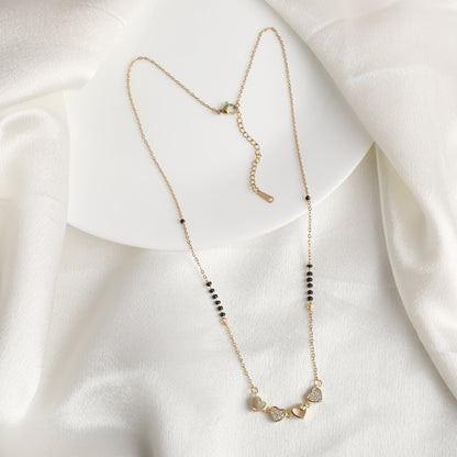 Magnetic Heart Mangalsutra