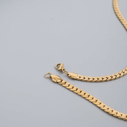 Men’s Gold Cuban Chain - 50 cm